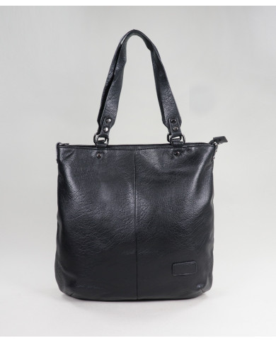 Lady's Black Suitcase with Interior Partitions