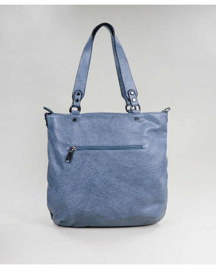 Mala Azul de Senhora com Divisórias no Interior