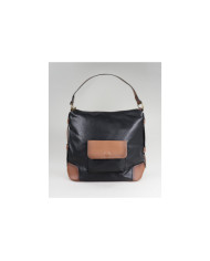 Mala negra de Lady con bolsillo en el frente