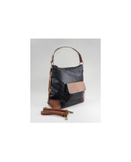 Mala negra de Lady con bolsillo en el frente