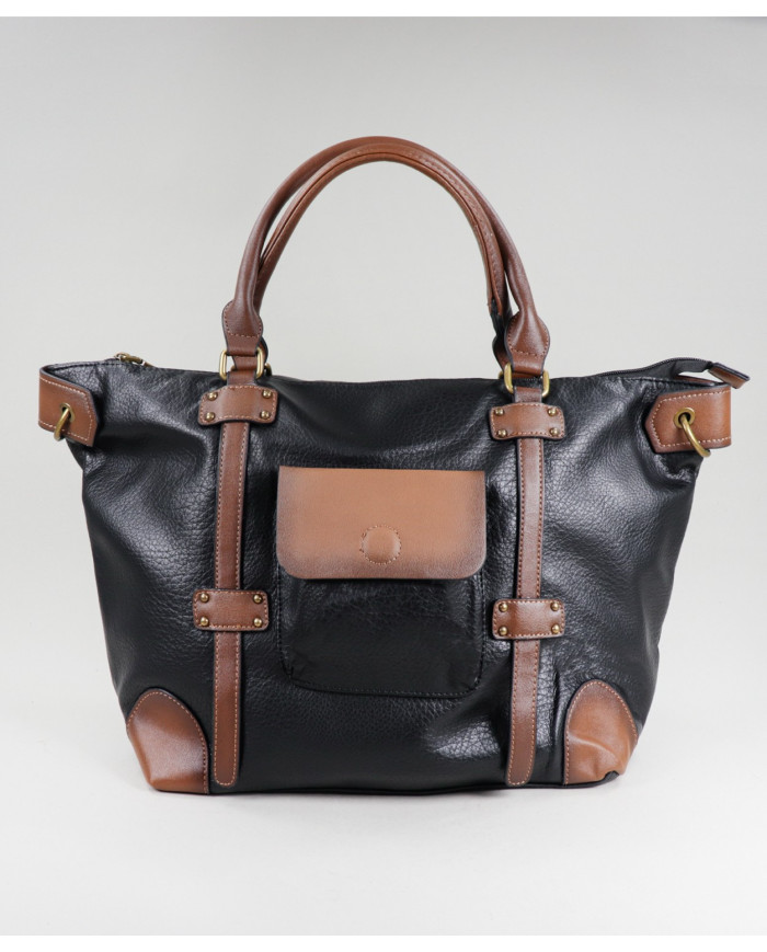 Mala Preta de Senhora Shopper