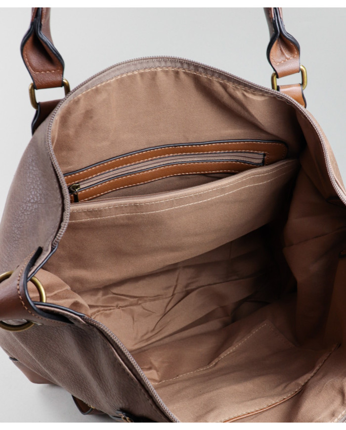 Damas' Taupe Bag Shopper