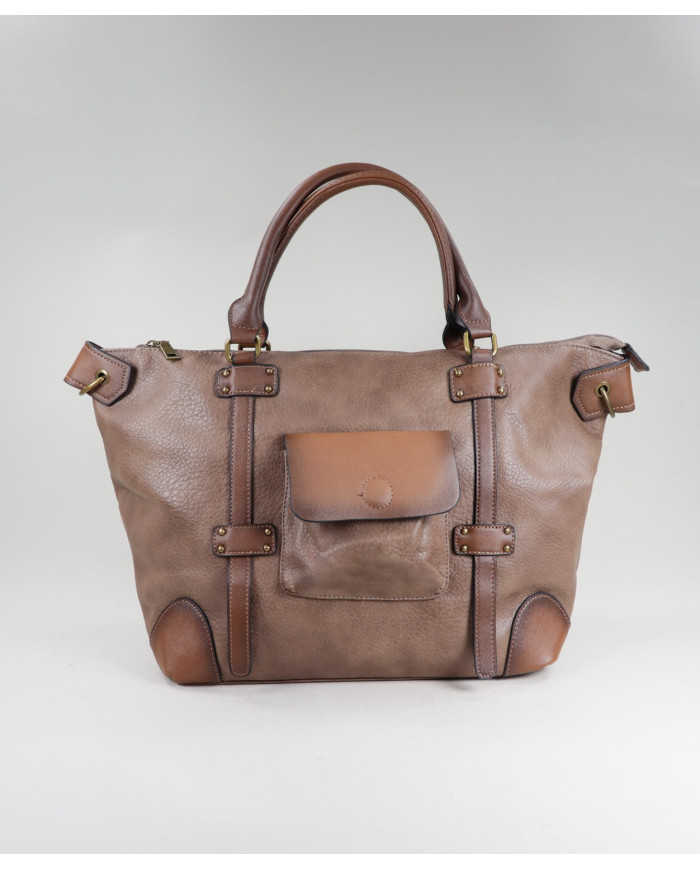 Ladies' Taupe Bag Shopper