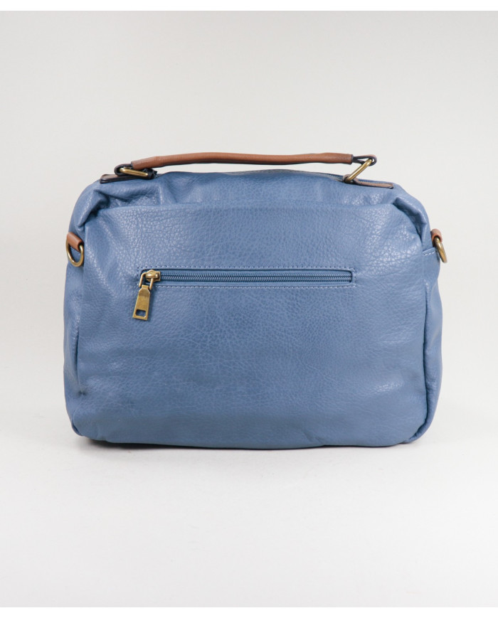 Blue Lady Suitcase with Various Partitions