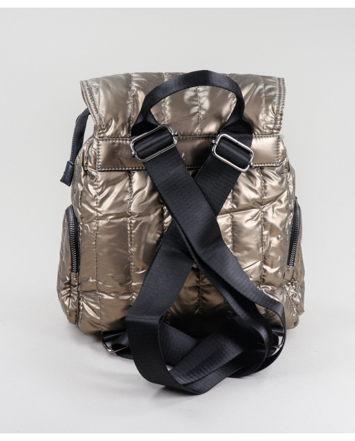 Ladies Gold Backpack Padded