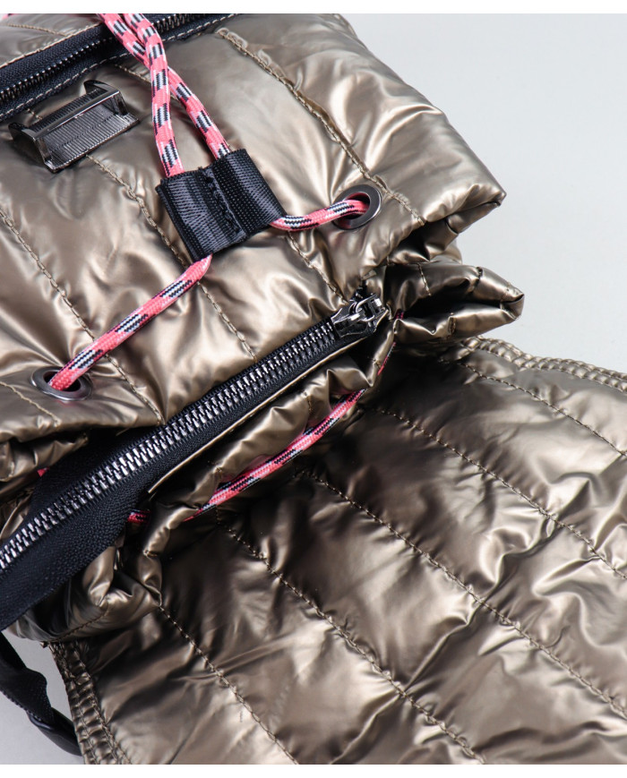 Ladies Gold Backpack Padded