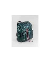 Ladies Green Backpack Padded
