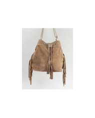 Ladies Taupe Bag with Oranges