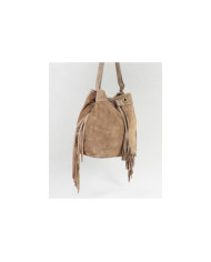 Ladies Taupe Bag with Oranges