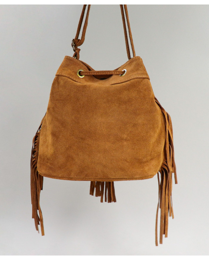 Lady Camel Bag with Oranges