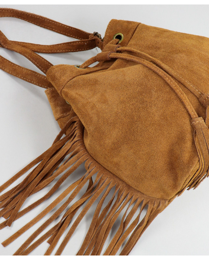 Lady Camel Bag with Oranges