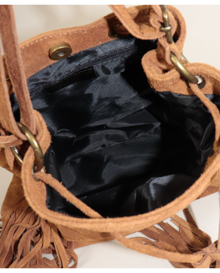 Lady Camel Bag with Oranges