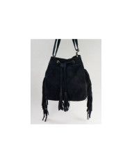 Lady's Black Suitcase with Oranges