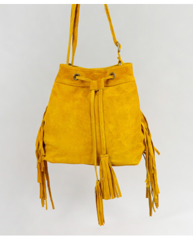 Yellow Lady Bag with Oranges