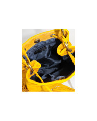 Bolso de la señora amarilla con naranjas