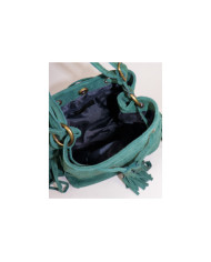 Lady's Green Bag with Oranges