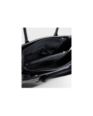 Mala Preta de Senhora com Várias Divisórias