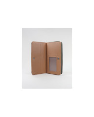 Wallet verde de las mujeres con texturas