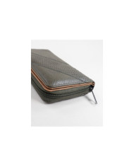 Women's Green Wallet with Textures
