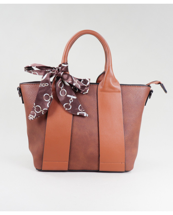 Mala Camel de Senhora com Lenço