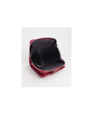 Red Lady Wallet with Texture