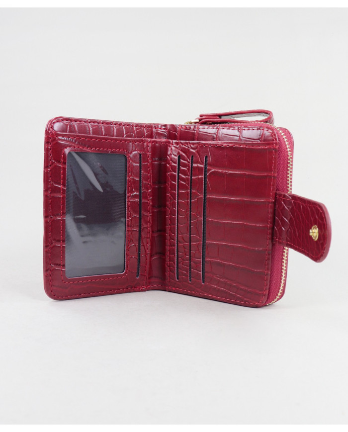 Red Lady Wallet con textura