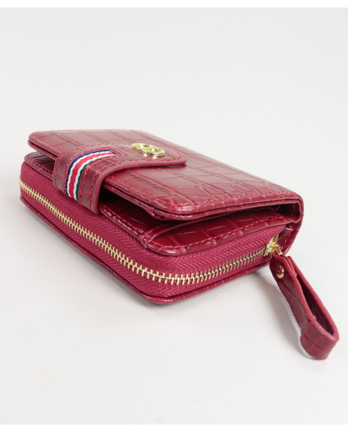 Red Lady Wallet con textura