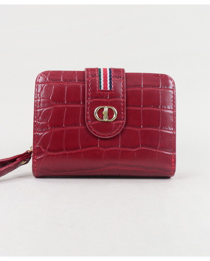 Red Lady Wallet con textura