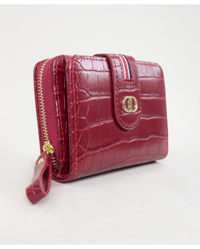 Red Lady Wallet con textura