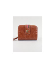 Lady Camel Wallet con Textura