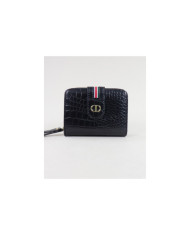 Cartera negra de Lady con textura