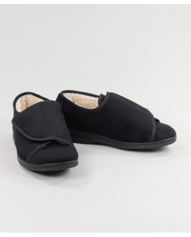 Pantufas Ginova de Pelo com Velcro