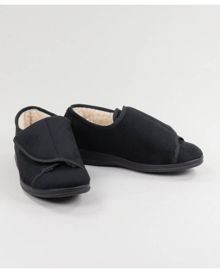 Pantufas Ginova de Pelo with Velcro