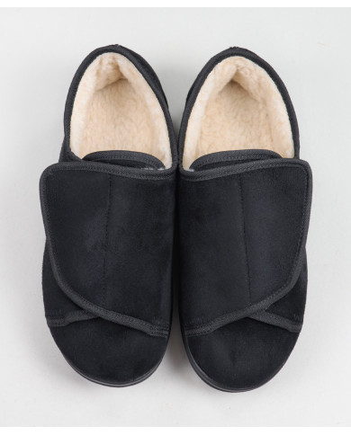 Pantufas Ginova de Pelo con Velcro