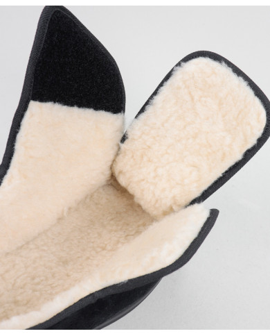 Pantufas Ginova de Pelo com Velcro