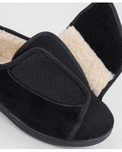 Pantufas Ginova de Pelo with Velcro