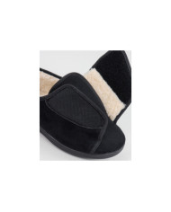 Pantufas Ginova de Pelo com Velcro