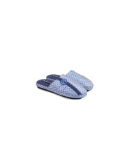 Clear DeFonseca Blue Man Room Slippers