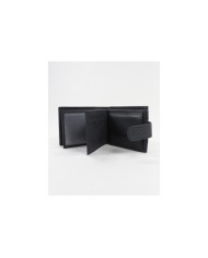 Cartera de cuero negro