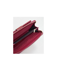 Red Lady Wallet with Texture