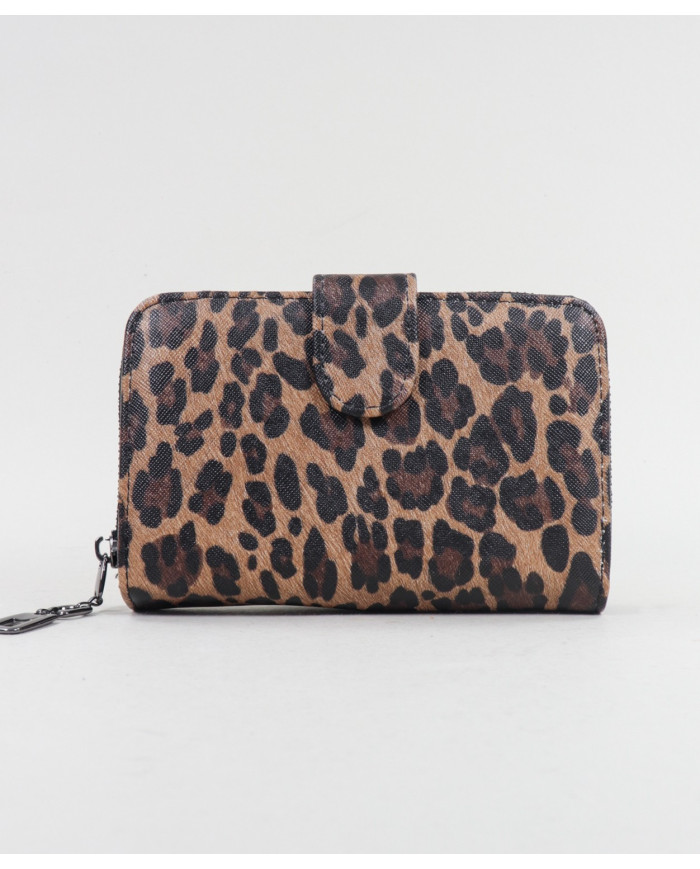 Ladies Leopard Wallet