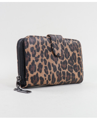 Ladies Leopard Wallet