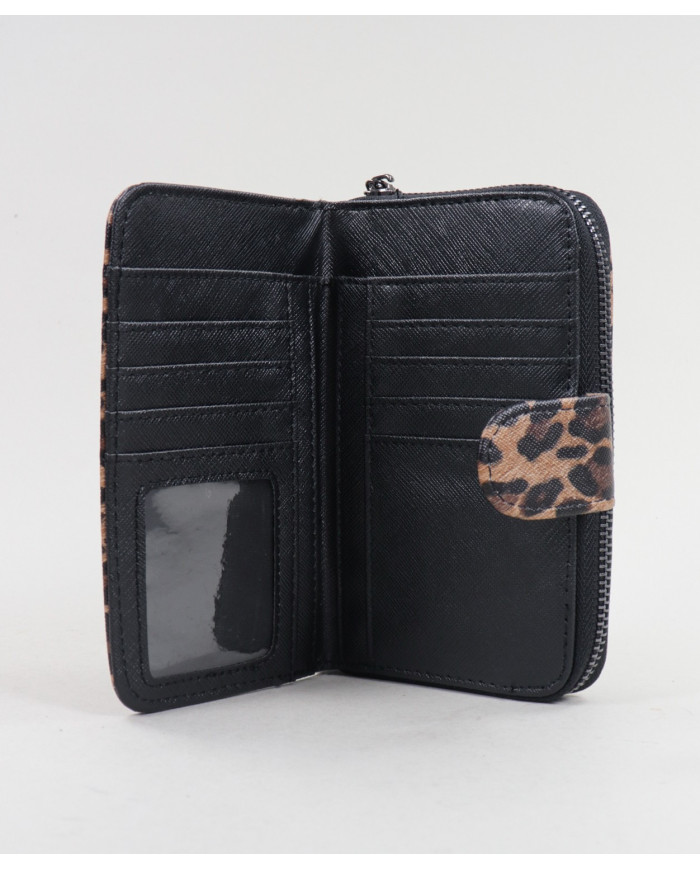 Ladies Leopard Wallet