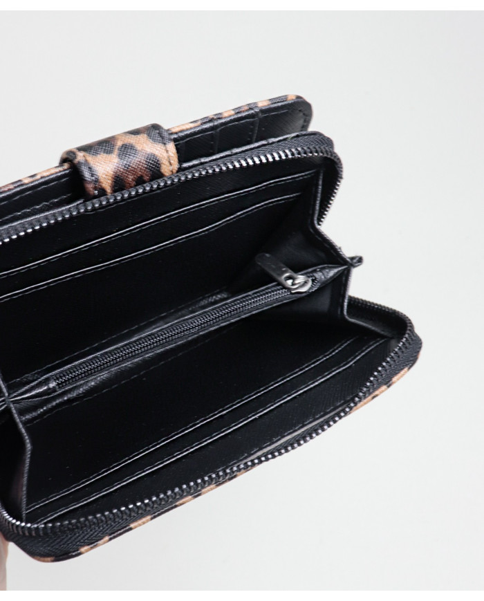 Ladies Leopard Wallet