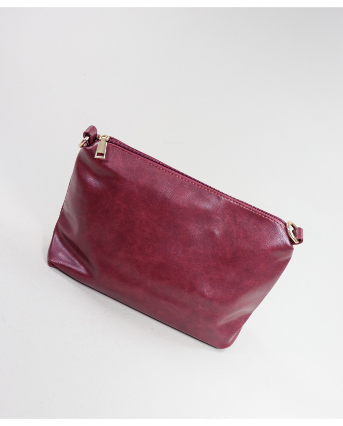 Red Lady Bag Golden Appliques