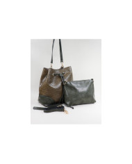 Ladies Green Case with Adjustable Cord