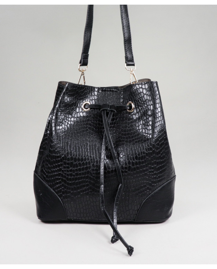 Ladies Black Case with Adjustable Cord