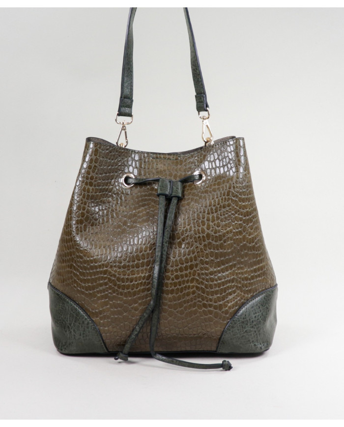 Ladies Green Case with Adjustable Cord