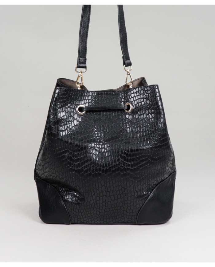 Ladies Black Case with Adjustable Cord