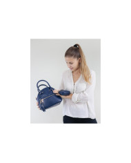Blue Lady Bag with Mini Wallet
